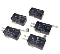 10 Uds V-151-1C25/V-152-1C25/V-153-1C25/V-154-1C25/V-155-1C25/V-156-1C25/V-15-1C25/V-15-1B5 Micro momentáneo Interruptor de límite(V-155-1C25)