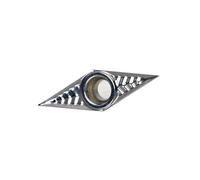 10 Uds VBGT VCGT 110301 110302 110304 herramientas de torneado cortador de torno inserciones de carburo de aluminio(VBGT-AL-ZK01,110302)