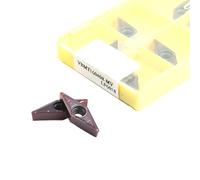 10 Uds VBMT110304 VBMT110308 VBMT160404 VBMT160408 LF6018 LF6118 Inserto De Carburo CNC Torno Cortador Metal Herramientas Torneado Herramienta de Torno(VBMT160408-MV LF6018)