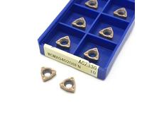 10 Uds WCMX030208 WCMX040208 ACZ330 Hoja De Taladro Violento Rápido Carburo CNC WCMX 030208 Broca Acero Inoxidable Herramienta de Torno(WCMX040208FN ACZ330)