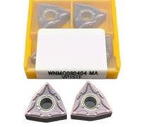10 Uds WNMG080404 WNMG080408 HA LF6118 TM LF9218 MQ-LF6118 LF3018 Insertos De Carburo MA VP15TF Herramienta de Torno(WNMG080404 VP15TF)