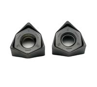 10 Uds WNMU080608 EN GM LF6018 insertos de carburo herramientas torneado externo cortador torno CNC for acero inoxidable