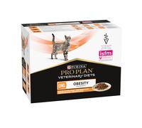 Purina Pro Plan Veterinary Diets Om Obesity Pollo Sobres Gatos 10 x 85 gr