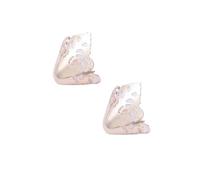 10 Uds Zapatos De Mujer Protector De Puntos Puntas De Zapatos Planos Accesorios for Gorras Tacón Alto Puntera De Metal Corrector De Desgaste Cuero Antipatadas para Tacones(Color1)