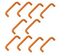 10 Un. TIRADOR Asa Mueble Infantil resina ABS naranja - Distancia tornillos 96MM para