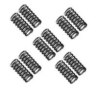 10 Unidad Muelle de Compresión en Acero para Muelles 65Mn 0.4x4.5x35mm(Muelle Helicoidal con Alambre 0.4mm x Diámetro Exterior 4.5mm x Longitud 35mm)