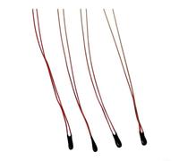 10 unidades 10 K termistor 3950 B-valor ± 1% sensor de temperatura con cable de 100 mm para HVAC nevera industria
