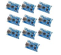 10 unidades 1A 18650 TypeC Micro mini interfaz (TypeC)