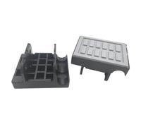 10 unidades 2-209-01-0190 CCE001-79X61 mm, placa transportadora gris, bloque de cadena for KDT, Ho-mag, banda de cantos Bra-ndt
