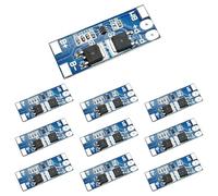 10 unidades 2S 7,4 V batería de litio, módulo de protección de placa de 8,4 V, 8 A, BMS PCM, protección de carga para batería de iones de litio 18650