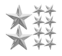 10 Unidades Almohadilla de Parada para Snowboard Antideslizante Puntas | Metal Adhesivo de Doble Cara, Estabilidad Pie, Plata, para Botas y Trucos en Nieve