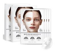 10 Unidades Bio Collagen Real Deep Mask,Mascarilla de Colageno,Reduce Líneas Finas y Arrugas,Hidratante,Elástica,para Todo Tipo de Piel