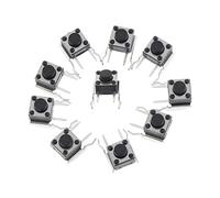 10 Unidades Botones Táctiles Mando Kit De Reparación | botón táctil superior, recambio para mando, fácil sustitución, uso en consola
