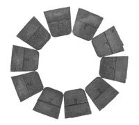 10 Unidades Cuña Metálica de Fijación para Mango de Martillo, Hierro | Diseño de Presión para Mangos de Madera, Refuerzo Estable y Resistencia al Desgaste, Taller y Carpintería