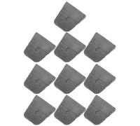 10 Unidades Cuña Metálica de Hierro para Mango de Martillo y Refuerzo | Diseño Trapezoidal y Ajuste a Presión, para Mangos de Madera, Uso en Carpintería y Jardín