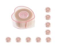 10 unidades de 1 rollo invisible de fibra doble para levantar párpados tiras de pegamento adhesivo 01