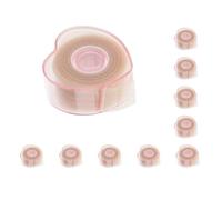 10 unidades de 1 rollo invisible de fibra doble para levantar párpados tiras de pegamento adhesivo 03