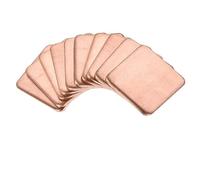 10 unidades de almohadilla térmica, barrera de cobre puro, disipador de calor for placa de ordenador portátil, disipador de calor de tarjeta gráfica de ordenador(15x15x2.0mm)