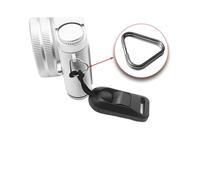 10 Unidades de Anilla Triangular Dividida para Cámara, Gancho para Correa de Cámara, Anillo de Sujeción para Cinturón, para Cordón, Llavero,