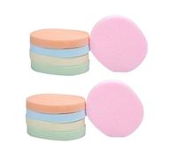 10 unidades de discos de lavado facial al azar portátiles para mujeres y hombres, kit surtido de herramientas de limpieza, suministros de belleza