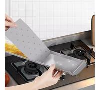 10 unidades de filtro de campana extractora no tejidas, diseñadas para soportar altas temperaturas y capturar la grasa transportada por el aire en zonas de cocción (90 x 10 cm)