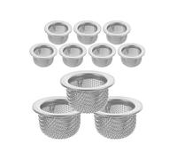 10 Unidades de Filtro de Doble Pantalla para Ahumador de CóCteles, Minifiltro de Malla para Ahumador de Whisky Bourbon