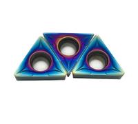 10 unidades de herramienta torneado CNC Nano Blue TCMT16T304 KT7030 TCMT16T308 for temple piezas acero inoxidable(TCMT16T308 KT7030)