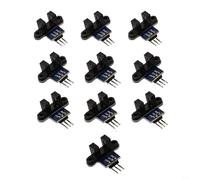 10 unidades de infrarrojos infrarrojos ranura optoacoplador 5,9 mm para salida TTL para coche robot medición de distancia electrónica kit