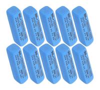 10 unidades de limpiador de guitarra, herramientas polacas, goma pulidora, cuerdas de guitarra, herramienta de pulido práctica