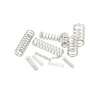 10 unidades de micromuelles compresión acero inoxidable 0,6 mm diámetro alambre, exterior 3 a 12, longitud 40/45/50(40mm,3.5mm/0.6mm)