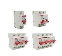 10 unidades de minidisyuntores solares de CC 1000 V, 1P, 2P, 3P, 4P, 80A, 100A, 125A, interruptor de protección contra sobrecarga MCB for sistemas fotovoltaicos.(125a,DC 2P)