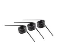 10 unidades de muelles de torsión de rotación a la izquierda, con un diámetro de alambre de 1,8 mm y un diámetro exterior de 15 mm, 3 vueltas a 60°(1.8x15mm ODx9 Turnsx60°)