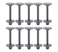 10 unidades de refuerzo de pasta de soldadura, refuerzo de aceite de soldadura con mango ergonómico de ABS, refuerzo de pasta de estaño tipo jeringa para soldadura precisa,