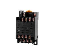 10 unidades de relés de control miniatura intermedios CA 12 V CC C24 CA 220 V HH52P HH53P HH54P HH62P HH63P HH64P.(24V,HH64P Basex10)