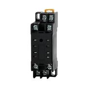 10 unidades de relés de control miniatura intermedios CA 12 V CC C24 CA 220 V HH52P HH53P HH54P HH62P HH63P HH64P.(24V,HH52P Basex10)