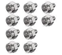 10 Unidades de terminación F de 75 ohmios, Conector F para TV Sat, Conector LNB F