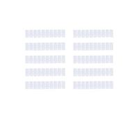 10 unidades de terminales de inserción PT 2.5 for cable de 2,5 mm², conector eléctrico, bloque de terminales for riel DIN, regleta de conexiones, enchufes pasantes PT2.5 PT-2.5(ZB5 Blank)