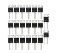 10 unidades IRFZ44N IRFZ48N IRFZ46N IRFZ24N IRLZ44N IRLZ48N IRLZ34N IRLZ46N TO-220 Transistor de potencia MO-SF-ET de canal N(IRFZ24N)