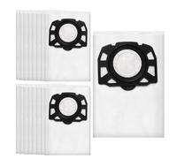 10 unidades KFI 357 bolsas para aspiradora Kärcher WD3 WD2/KWD1 KWD2 KWD3/WD3.200-WD3.800M SE4001 SE4002 en húmedo y seco, sustituye a Kärcher 2.863-314.0