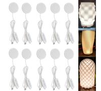 10 unidades LED Lamp Kit 001 para impresora 3D Bambulab Kit de lámparas LED con USB 5 V 1,5 m 3000 K-4000 K-6400 K Ajustable para Pie de Lámpara de Escritorio Impreso 3D