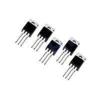 10 unidades LM317T L7805 IRF640 IRF740 IRF840 IRFZ44N IRF3205 Transistor TO-220 Regulador de voltaje L7805CV IRF640N(L7805CV)