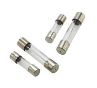 10 unidades/lote Fusibles de tubo de vidrio de acción rápida de 5 x 20 mm y 6 x 30 mm 250 V 0,5 A 1 2 3 4 5 6 8 10 15 20 25 30 A(4A,10PCS 5x20mm)