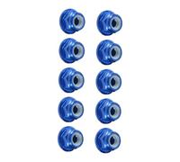 10 unidades M3 M3 Royal Blue Aluminium Lock Master - Robus