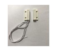 10 Unidades MC-38 Sensor de Puerta/Ventana con Cable, Interruptor Magnético NC Normalmente Cerrado para Sistema de Alarma de Seguridad Doméstico con