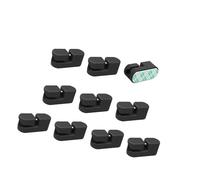 10 unidades organizador de cables organizador de cables con clip de silicona para cable USB flexible Bobinadora de teclado