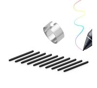[10 unidades] puntas de repuesto Intuos para Wa-com CTL460, CTH460, CTH461, CTH661, CTH-480 CTH-480S puntas para INTUOS4 (puntas con anillo extractor)