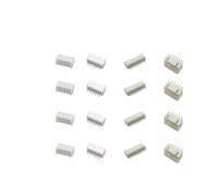 10 unidades SH/1,25/ZH/PH/XH 1,0/1,25/1,5/2,0/2,54 mm, carcasa de aguja angular horizontal/vertical, 2/3/4/5/6/7/8/9/10 piezas(Straight Needle,1.25_5P)