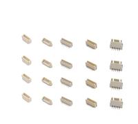 10 unidades SH/1,25/ZH/PH/XH 1,0/1,25/1,5/2,0/2,54 mm, carcasa de aguja angular horizontal/vertical, 2/3/4/5/6/7/8/9/10 piezas(Vertical,1.25_10P)
