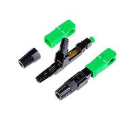 10 Unids Adaptador de Conexión de Conector de Fibra Óptica Embebido SC/APC Rápido para FTTH SC/APC Optic Conector