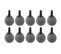 10 UNIDS Aire Piedra Piedra Mineral Burbuja Difusor Piedras Aéreas Set Bola de Calabaza Forma de Oxígeno Difusor Acuario Aire Tubería de Aire Divisor de Conector para acuario Pecera e Hidroponía
